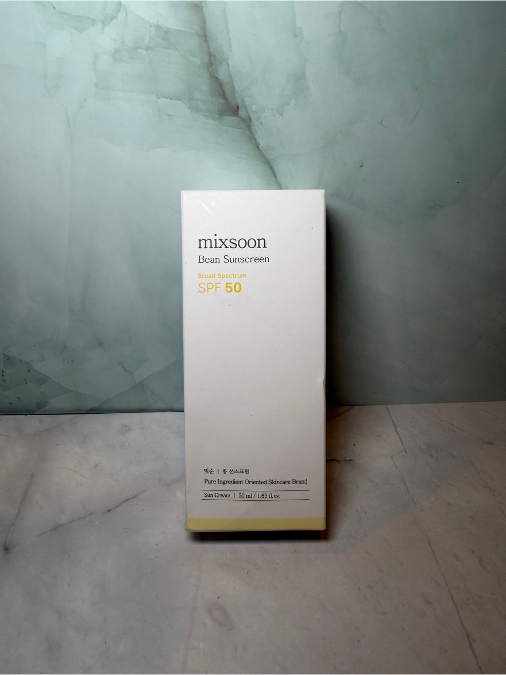 mixsoon Bean Sunscreen SPF 50 Korean Skincare 1.69 oz